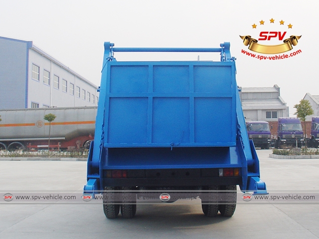 6 Ton Swing Arm Garbage Truck-Dongfeng-B